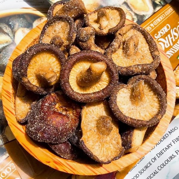 Nấm hương sấy ăn liền